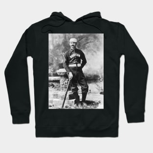 Vintage Sports Photo, Boston Baseball Player Hoodie